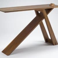 Wedge Console Table