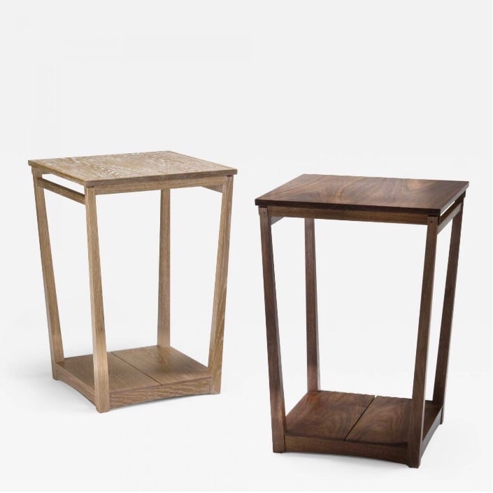 Tapered Frame Side Table » Maine Contemporary Furniture