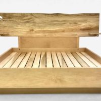 Queen Sized Spalted Bed