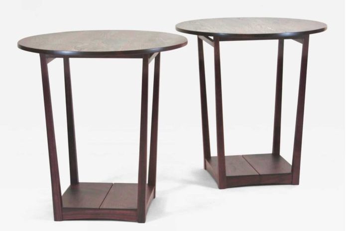 Round Tapered Frame Tables Round Tapered Frame Tables